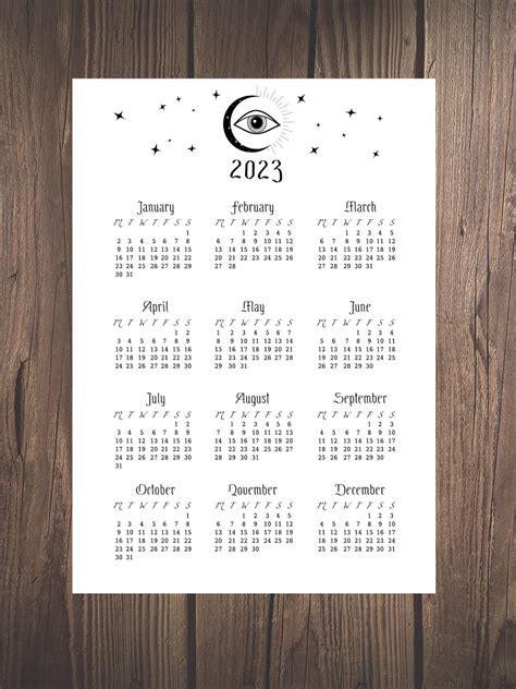 Wutchy calendar 2023